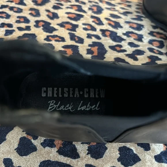 Chelsea Crew Black Label ROLO Leather size 5.5 NWOT - Picture 5 of 6